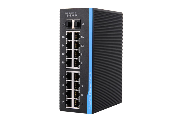 i718A 2光16電 全千兆網管型工業以太網交換機